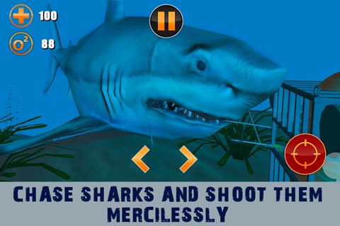 Shark Spear Fishing Simulator 3D Full screenshot 2