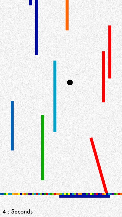 Black Dot Colorful Lines