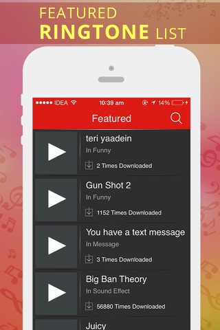 Ringtone 4 screenshot 2