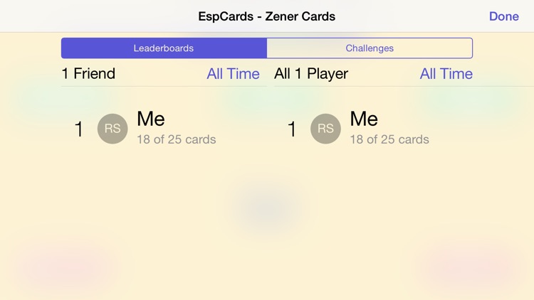 EspCards - Zener Cards - Psychic test screenshot-3