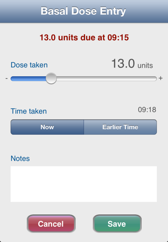 RapidCalc Diabetes Manager screenshot 3