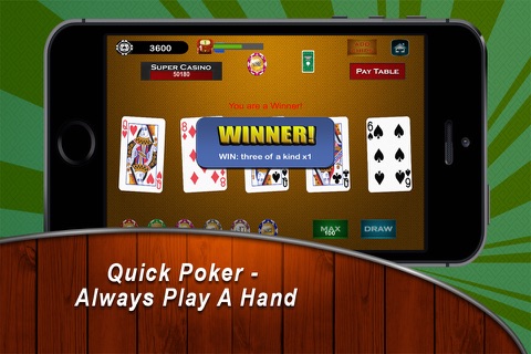 One Eyed Jacks Poker screenshot 2