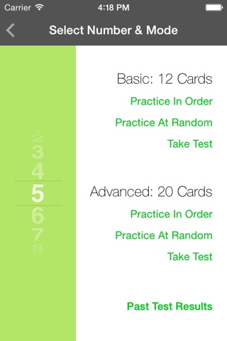My Math Cards screenshot 2