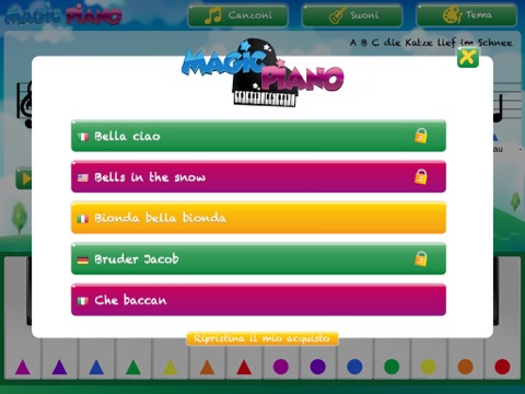 Color Piano: Music theory for kids from 5 screenshot 2