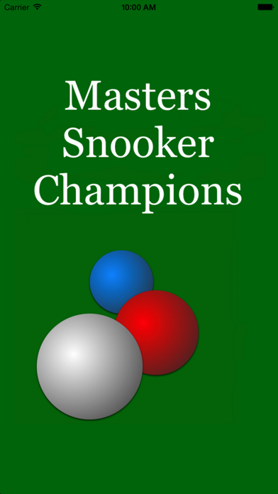 How to cancel & delete Masters Snooker Champions from iphone & ipad 1