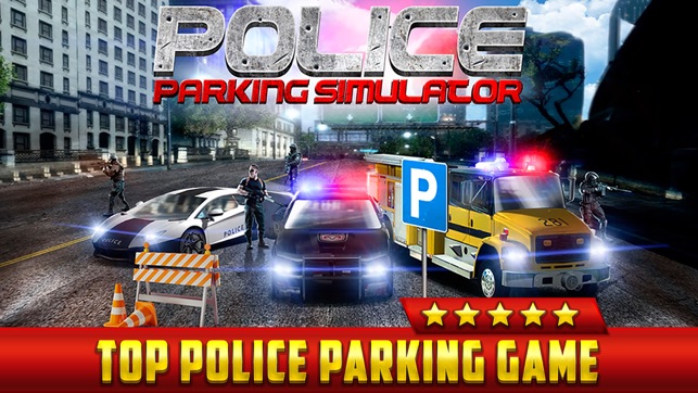 Police Car Parking Simulator Game - Real