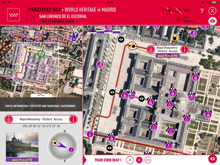 MADRID 5D GUIDE. 100% VISUAL, PORTABLE and OFF-LINE. TOURISM in the MADRID Region.