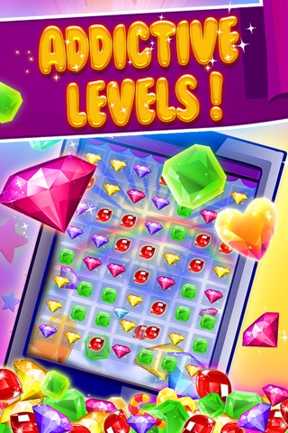 ``` A Candy Diamond 2015``` - rumble digger in match-3 rainbow puzzle hd free screenshot 2