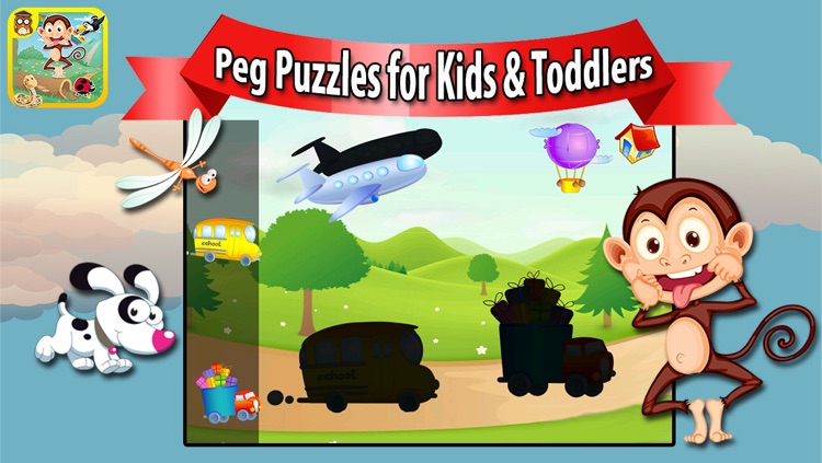 Peg Puzzles for Babies & Preschool Toddlers