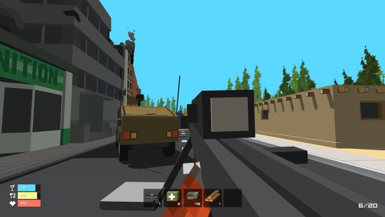 Lurker Pixel Battle Royal - Shooter Survival Multiplayer Mini Block Game screenshot-4