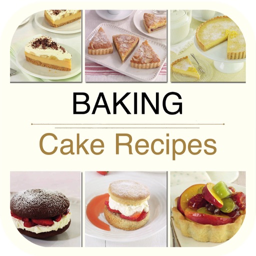 Baking - Cake Recipes Cookbook for iPad icon