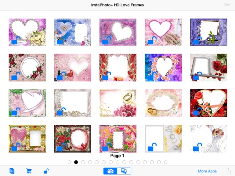 InstaPhoto+ HD Love Frames screenshot 2