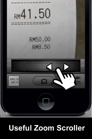 Magnifying reader for restaurant bill and menu (30x zoom) screenshot 2