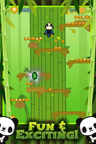 Cute Pet Panda Jumping Adventure Game FREE screenshot 4