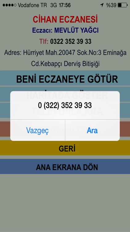 Nöbetçi Eczane Adana screenshot-3