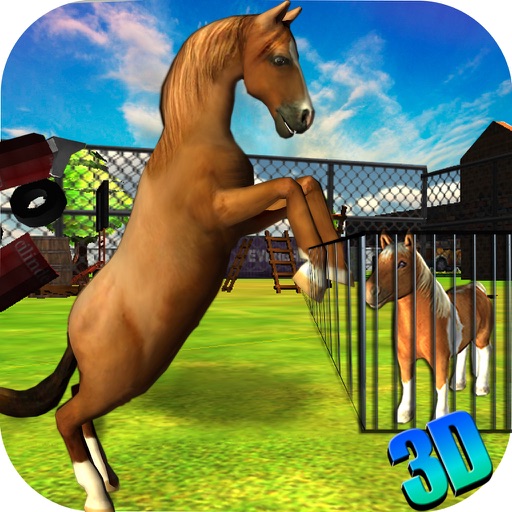 Wild Horse Fury 3D - Real Crazy Animal Rampage Game to Ride & Destroy the City iOS App