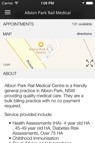 Albion Park Rail Medical Centre screenshot 2