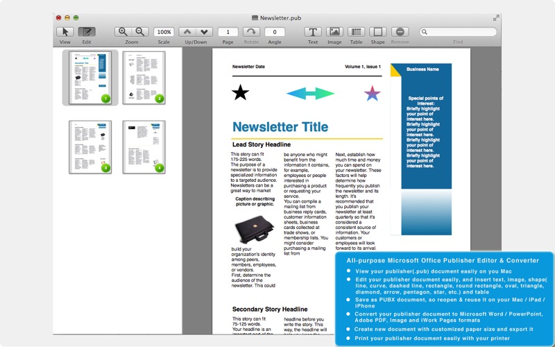 microsoft publisher viewer for mac free