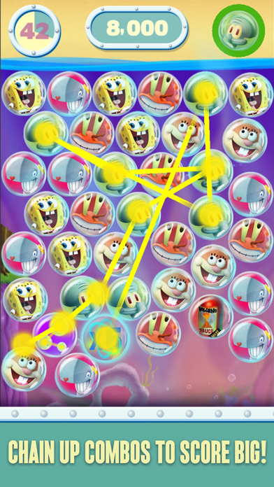 SpongeBob Bubble Party Screenshot 2