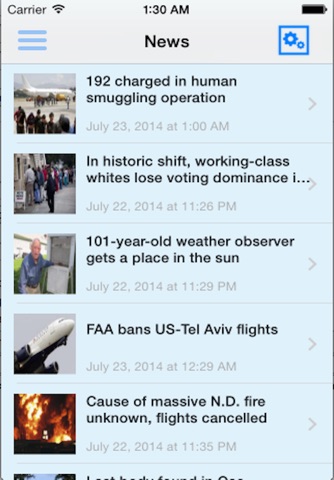 FrontNews screenshot 2