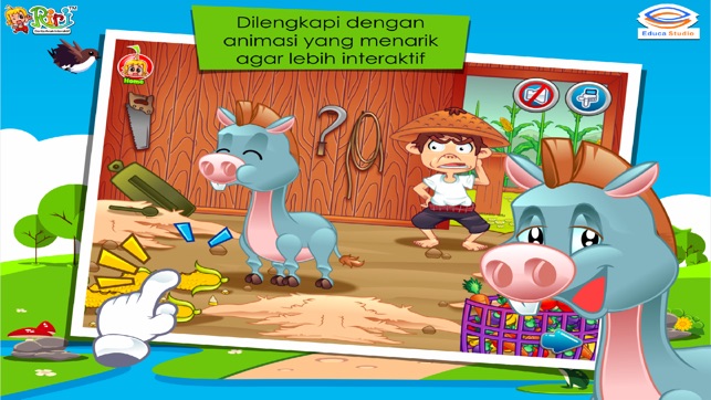 Kisah Keledai yang Dungu - Cerita Anak Interaktif(圖3)-速報App