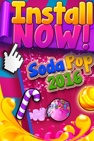 Soda Pop 2016 - sweetest candy star and match-3 angry juice heroes swap free screenshot 4