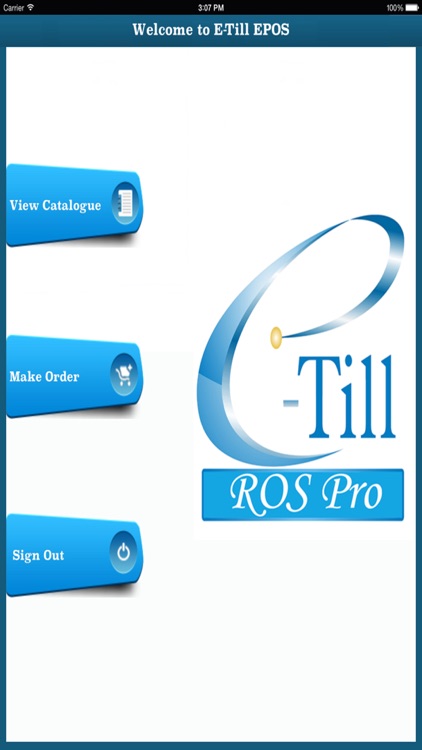 E-Till ROS Pro for iPhone