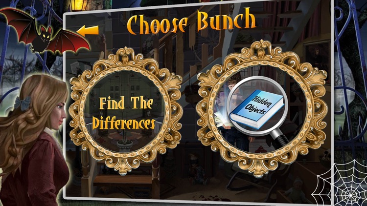 Hunted House The Dark Manor Ghost Hidden Objects & Find The Difference