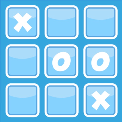 Tic Tac Toe Blue Icon