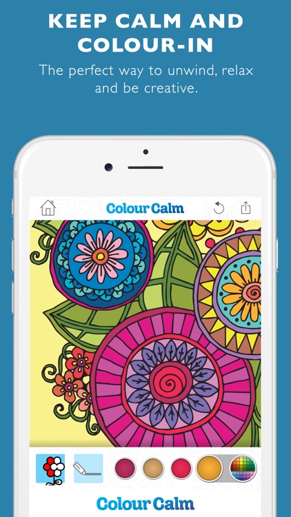 Colour Calm: the colouring book for adults