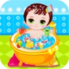 Happy baby bathing game HD - The hottest baby bathing game for girls and baby!