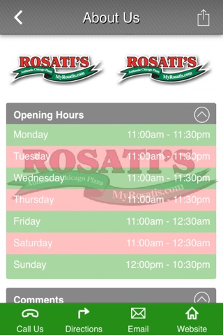 Rosati's Pizza Broadway screenshot 4