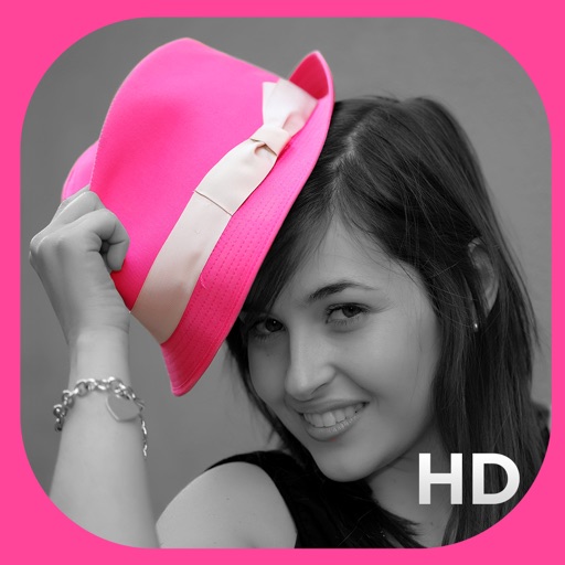 Dash of Color HD - Black & White, Colorful Photo Editor with Grayscale Effects icon