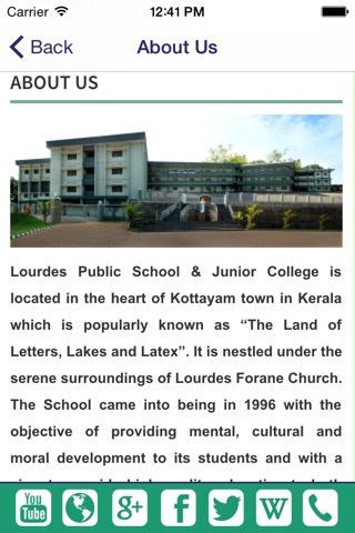 Lourdes Public School screenshot 3