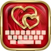 KeyCCM – Love In My Heart : Custom Color & Wallpaper Keyboard Themes in the Valentine Sweet Style