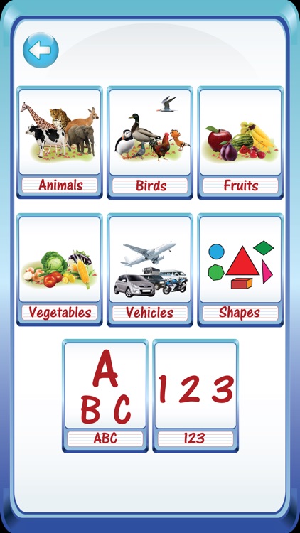 PreK Kids ABC Alphabets & Numbers Flash Cards by Preschool