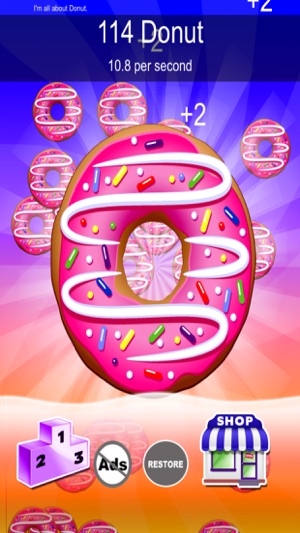 Donut Clickers - Count Those Rounded Cookies As They Fall(圖3)-速報App