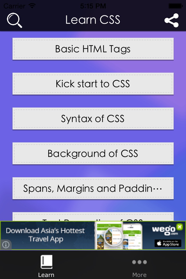 Learn CSS - Quick CSS Tutorial screenshot 2