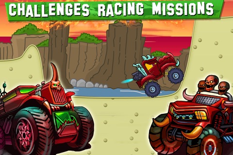 Monster Car Simulator Racing Track screenshot 4