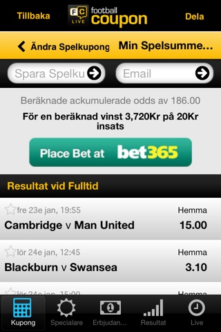 Football Coupon Betting screenshot 2