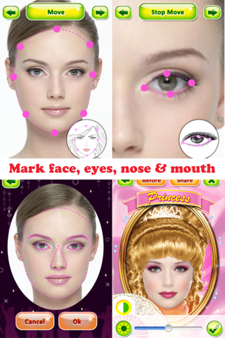 Role Play Free - Makeup Makeover Photo Booth screenshot 2