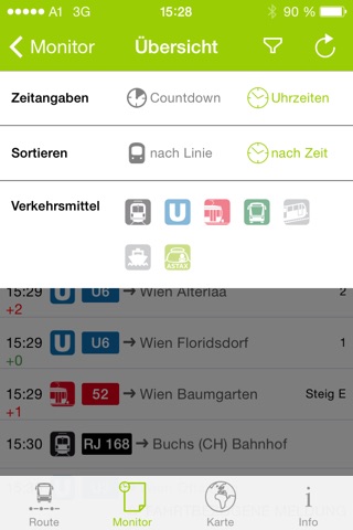 VOR AnachB - Öffis Fahrplan screenshot 3