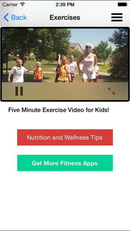 Workouts for Children - Exercises for Kids