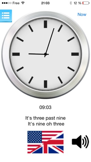 Multilingual speaking clock - free version(圖1)-速報App