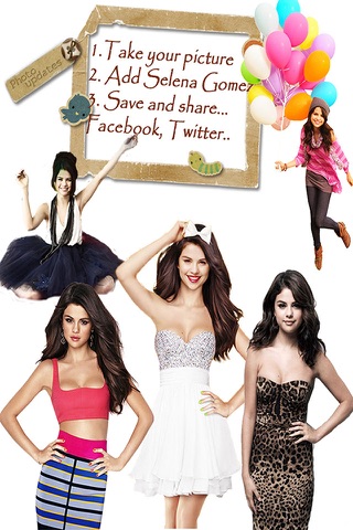 A¹ M Dating Selena Gomez edition - Pro photobooth with crowdstar for fan community screenshot 3