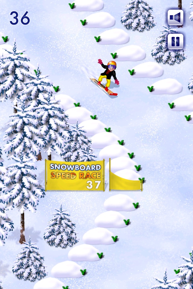 Snowboard Speed Race screenshot 3