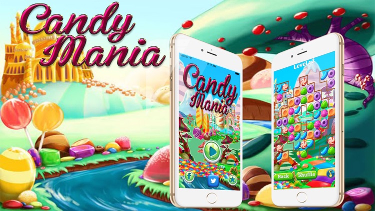 Candy Mania Story Blitz - FREE Addictive Match 3 Puzzle games for kids and girls