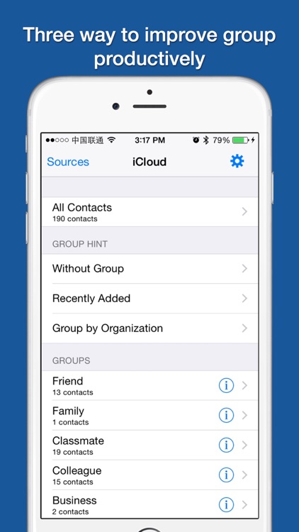 Contacts Plus — With Group Message and Email screenshot-4
