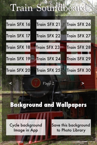 Train Soundboard Including Horns, Tracks and More Sound Effects PLUS Bonus Wallpapers screenshot 2