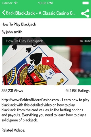 BlackJack Guide screenshot 3